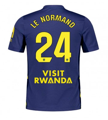 Atletico Madrid Robin Le Normand #24 Udebanetrøje 2025-26 Kortærmet